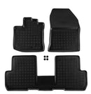 Covorașe din cauciuc Rezaw-Plast pentru Dacia Lodgy (2012-2020), versiunea cu 5 locuri