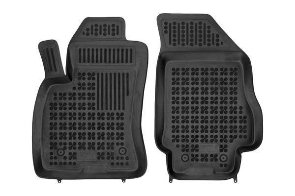 Covorașe din cauciuc Rezaw-Plast pentru Opel Combo D (2011-2018) 2 părți, 2 scaune tip bazin