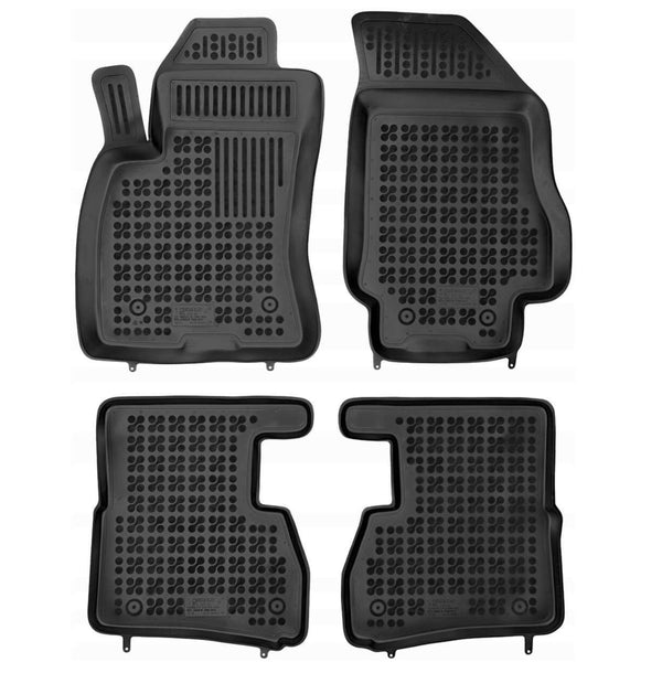 Covorașe din cauciuc Rezaw-Plast pentru Opel Combo D (2011-2018), 5-7 locuri tip bazin