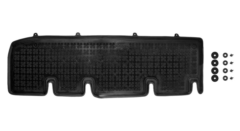 Covoraș din cauciuc Rezaw-Plast pentru Renault Trafic (2014-2021) pentru rândul 2, pentru modele fără conducte de aer, 1 parte
