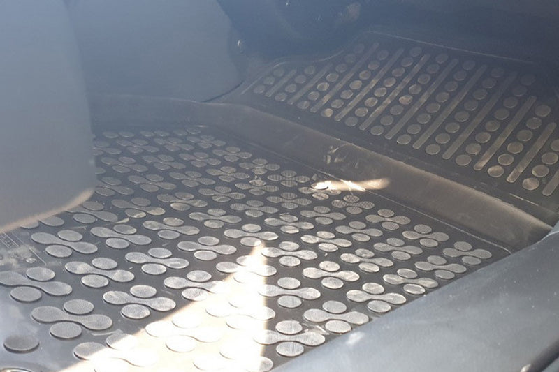 Covorașe din cauciuc Rezaw-Plast pentru Honda CR-V (2011-2018) - 3 părți, negru