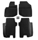 Covorașe din cauciuc Rezaw-Plast pentru Honda Jazz (2008-2015) tip bazin