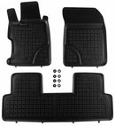Covorașe din cauciuc Rezaw-Plast pentru Honda Civic sedan (2012-2017) - tip bazin