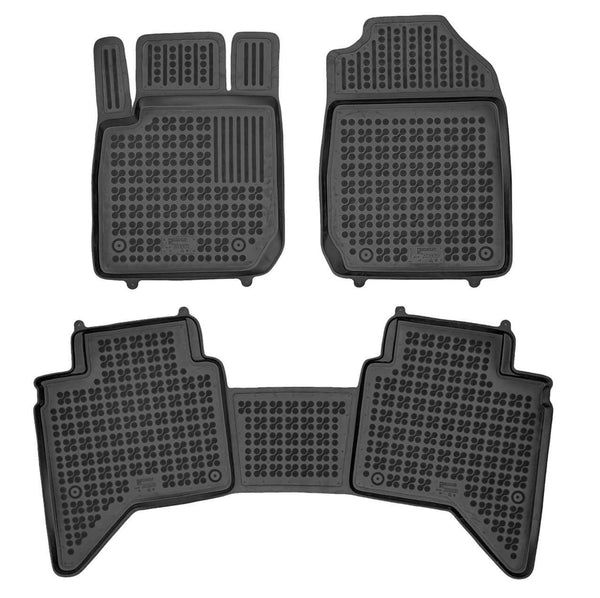 Covorașe din cauciuc Rezaw-Plast pentru Mercedes GLA (2012-2019) - tip bazin