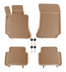 Covorașe din cauciuc Rezaw-Plast pentru Mercedes E-Class W212 (2009-2016) bej - tip bazin