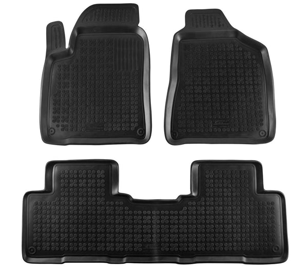 Frogum 3D Rubber Floor Mats pentru Renault Twingo (2014+) tip bazin