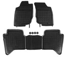 Covorașe din cauciuc Rezaw-Plast pentru Toyota Hilux (2005-2015) tip bazin