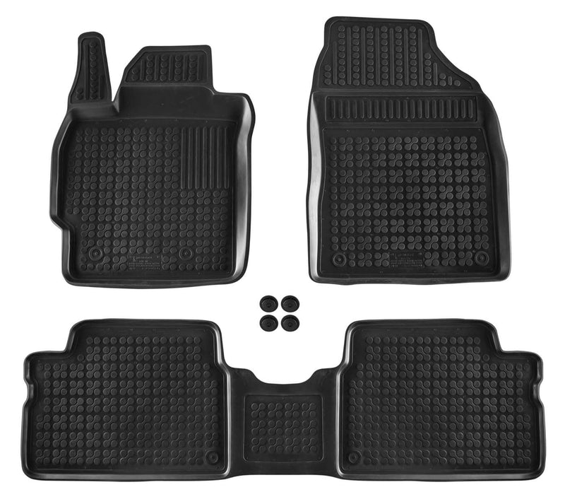 Covorașe din cauciuc Rezaw-Plast pentru Hyundai iX20 (2009-2017)