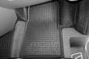 Covorașe din cauciuc Rigum pentru Ford Tourneo Custom (2018+) 2 sau 3 locuri, transmisie manuală - 3 bucăți