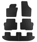 Covorașe din cauciuc Rigum pentru VW Sharan (2010+) 7 locuri, 6 piese,