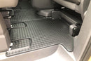Covorașe din cauciuc Rigum pentru VW T7 Multivan (2022+), al doilea rând, 3 bucăți