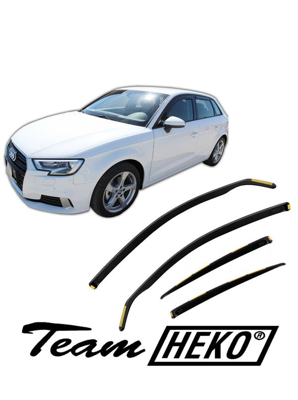 Ветробрани Team HEKO за AUDI A3 (2012-2020) 5 врати - 4бр. предни и задни - Avtozona