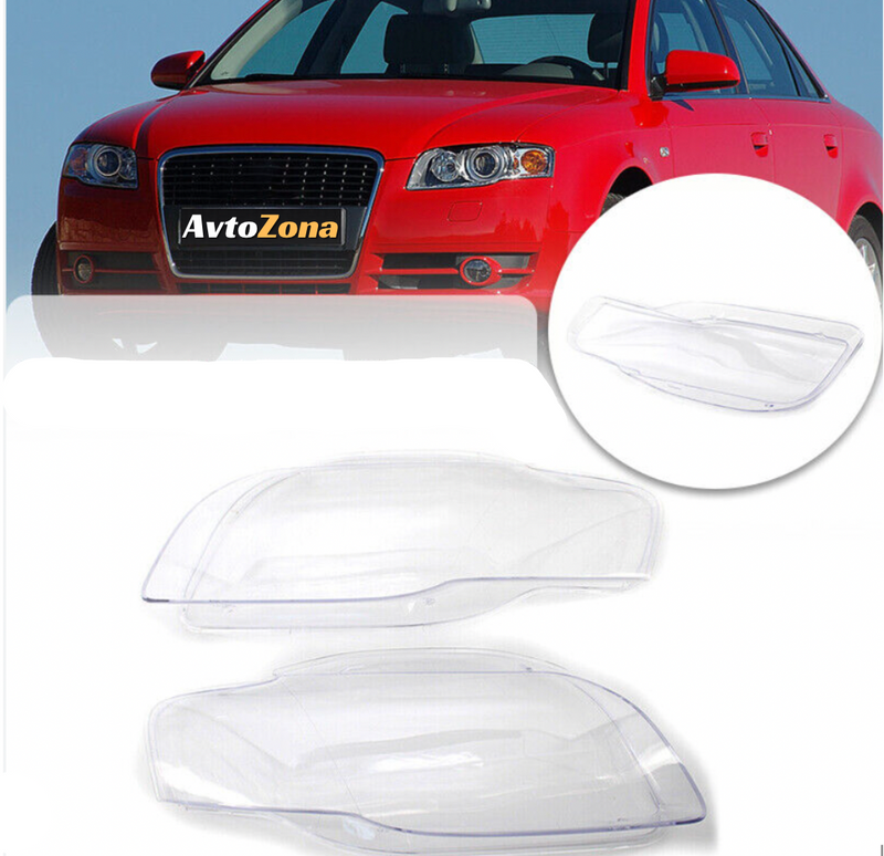 Lentile pentru farurile de la Audi A4 B7 (2004-2008)