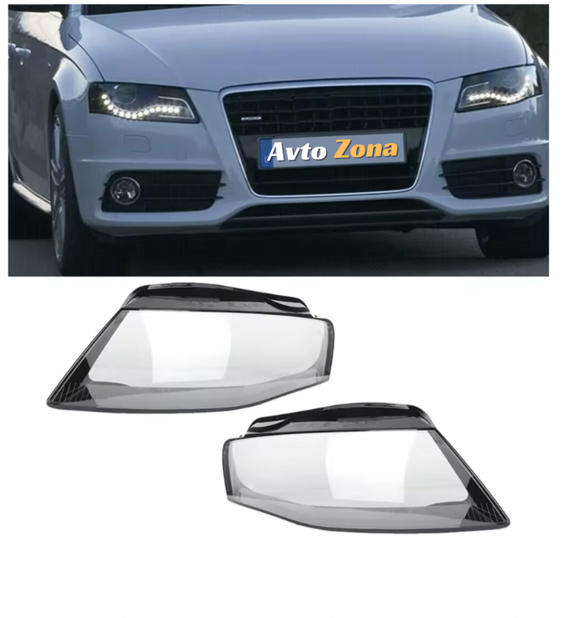 Lentile pentru farurile de la Audi A4 B8 (2009-2012)