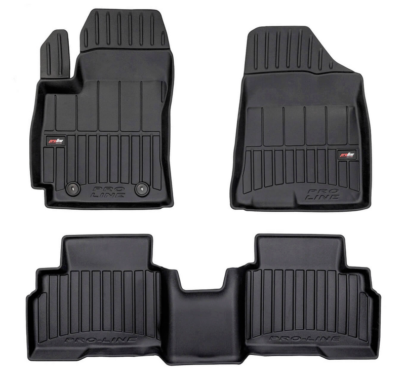 3D Rubber insoles Frogum pentru Hyundai Kona II (2022+) tip bazin