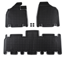Covorașe din cauciuc Rezaw-Plast pentru Kia Carnival (2005-2014) - 5 locuri tip bazin