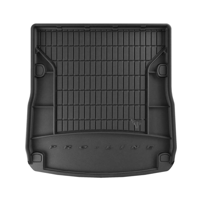 Covoraș de portbagaj din cauciuc Frogum Pro-Line pentru Audi A6 C6 estate (2004-2011) pentru modelul cu mânere de plasă detașabile