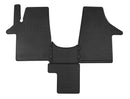 Covorașe din cauciuc Rigum pentru VW T5/T6 (2003-2020) cu tunel, 2 locuri, 4 piese