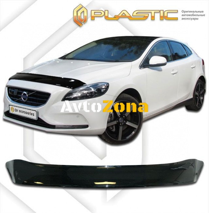 Дефлектор за преден капак за Volvo V40 (2012 + ) - CA Plast - Avtozona