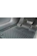 3D Гумени стелки Sahler за Audi A4 (2016+), 5 части, черни