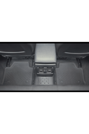 3D Гумени стелки Sahler за BMW 1 Series F20/F21 (2011–2018), 5 части, черни