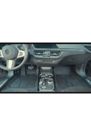 3D Гумени стелки Sahler за BMW 1 Series F40 Hatchback (2019+), 5 части, черни