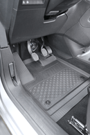 3D Гумени стелки Sahler за Citroën Berlingo Van (2019+), 2 части, черни