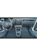 3D Гумени стелки Sahler за Citroën C3 (2016+), 5 части, черни