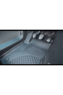 3D Гумени стелки Sahler за Citroën C3 (2016+), 5 части, черни