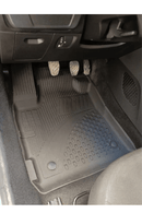 3D Гумени стелки Sahler за Dacia Sandero (2021+), 5 части, черни