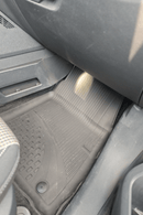 3D Гумени стелки Sahler за Ford Tourneo Courier (2024+), 4 части, черни