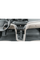 3D Гумени стелки Sahler за Hyundai Elantra (2021+), 5 части, черни