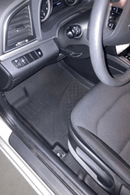 3D Гумени стелки Sahler за Hyundai Elantra (2016–2020), 5 части, черни