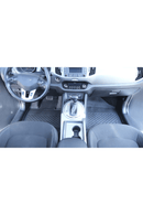 3D Гумени стелки Sahler за Kia Sportage (2010–2015), 5 части, черни