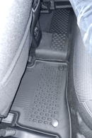 3D Гумени стелки Sahler за Kia Sportage (2016–2021), 5 части, черни
