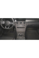 3D Гумени стелки Sahler за Mercedes-Benz C-Class W205 (2014–2020), 5 части, черни