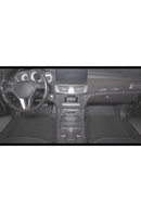 3D Гумени стелки Sahler за Mercedes-Benz CLS C218 (2011–2018), 5 части, черни