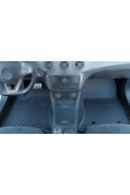 3D Гумени стелки Sahler за Mercedes-Benz GLA X156 (2013–2019), 5 части, черни