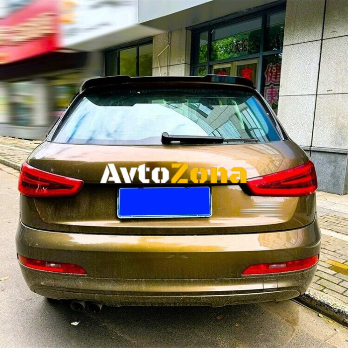 Audi Q3 (2012-2018) - Спойлер антикрило черен гланц - Avtozona