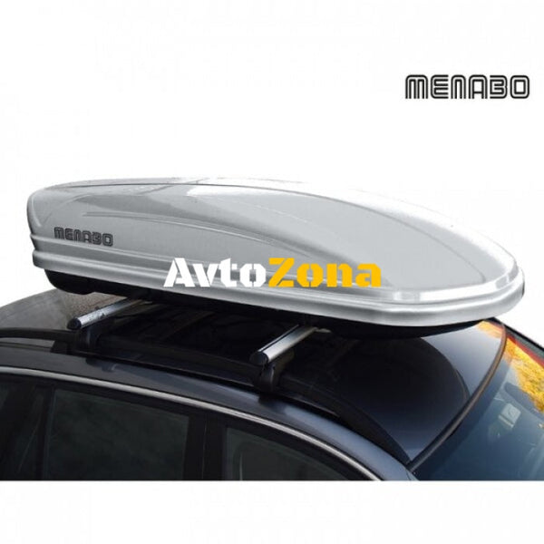 АВТОБОКС MENABO MANIA 400L СИВ МЕТАЛИК - Avtozona