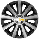 ТАСОВЕ ЗА ДЖАНТИ 13’’ VERSACO CARBON AVIATOR - SILVER / BLACK - 4бр. в к-т - Avtozona