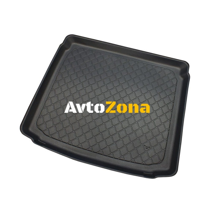 Гумирана стелка за багажник Rubby за Volkswagen Tiguan I (2007-2016) lower boot; without a mini spare tyre (with tyre repair set) - Avtozona