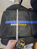 Спортни седалки велурени – Черни със синя лента 2бр. в к-т - Avtozona