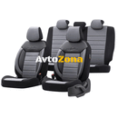 Тапицерия за седалки Комфортлайн - Черно/Сиво - Avtozona