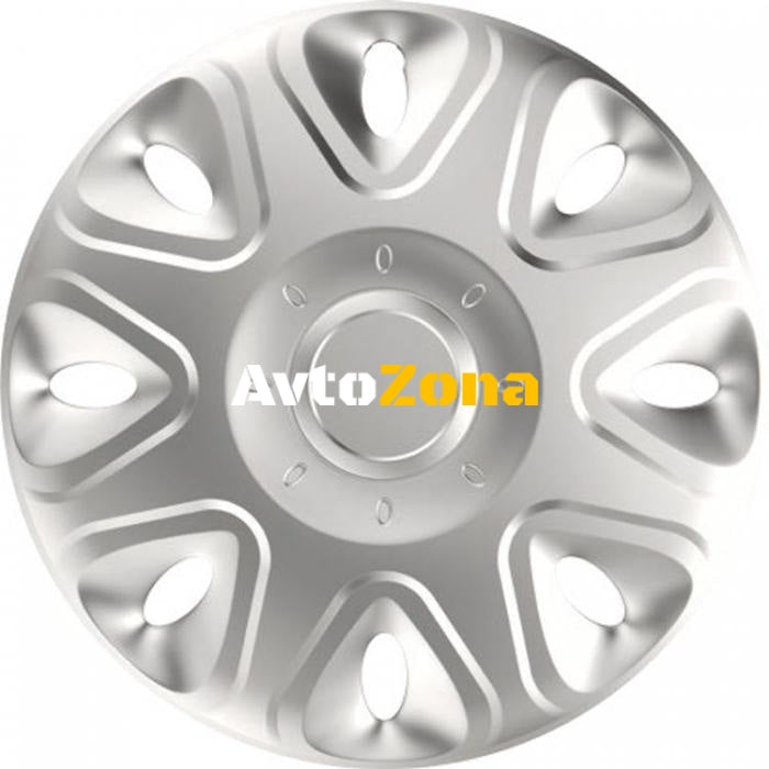 14’’ Тасове за джанти Versaco Power Silver - 4бр. в к-т - Avtozona