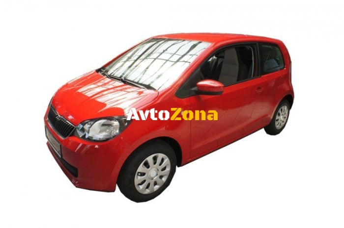 Гумирана стелка 3за багажник Skoda CitiGo HB/3/5 (2011 + ) / Seat Mii HB/3/5 (2012 + ) - lower boot - Avtozona