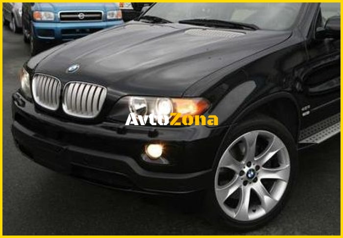 Ангелски Очи за BMW X5 E53 (1999-2005) - Жълт цвят - Avtozona