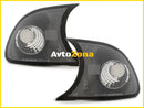 Кристални мигачи до фара BMW E46 купе (2001-2003) - черни - Avtozona
