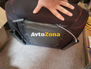 Спортни седалки за МПС – Черни с червен конец 2бр. в к-т - Avtozona