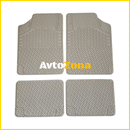 Универсални гумени стелки - бежови - Avtozona